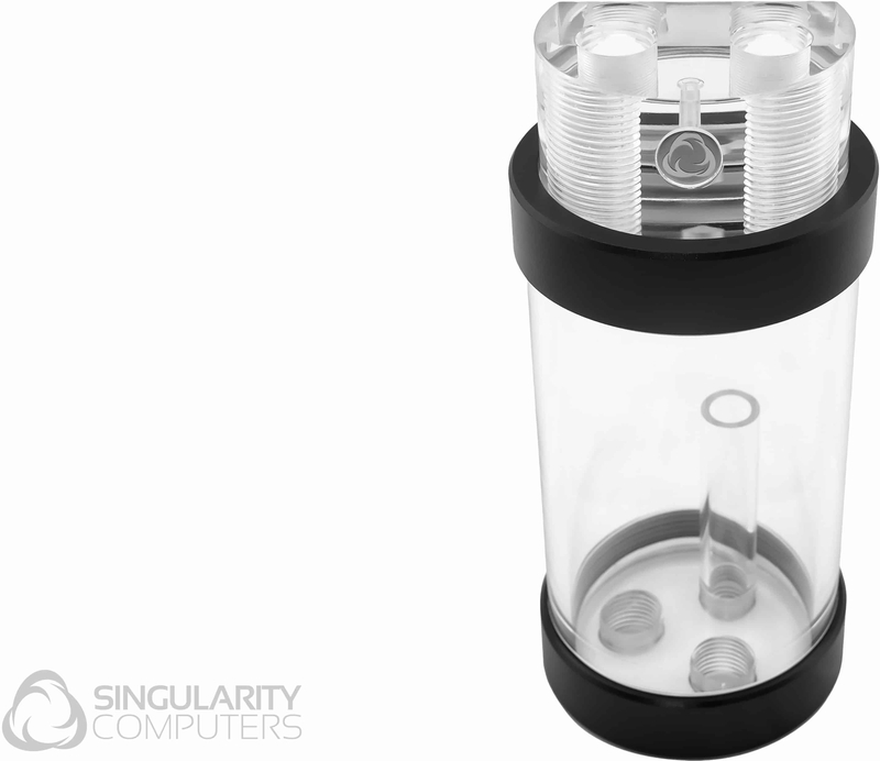 Singularity - Singularity Computers Protium Ausgleichsbehälter 100mm - Acryl, schwarz