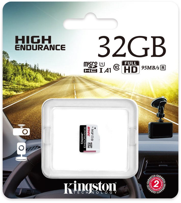 Kingston - Cartão Kingston Endurance MicroSDHC UHS-I A1 C10 32GB