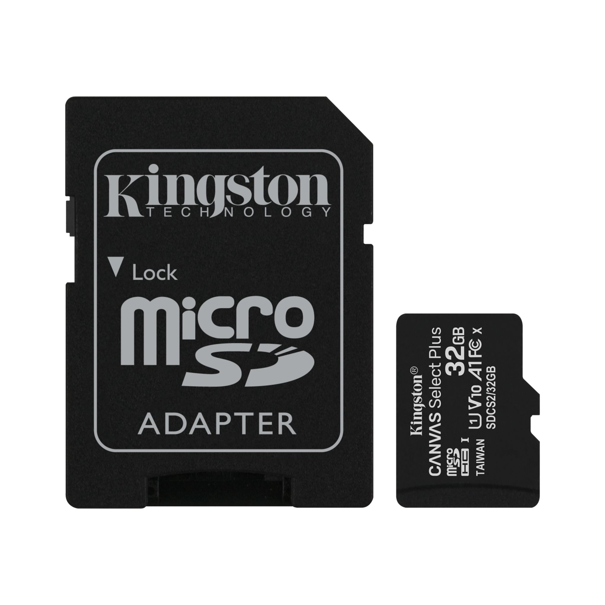 Cartão Kingston Canvas Select Plus MicroSDHC UHS-I A1 32GB