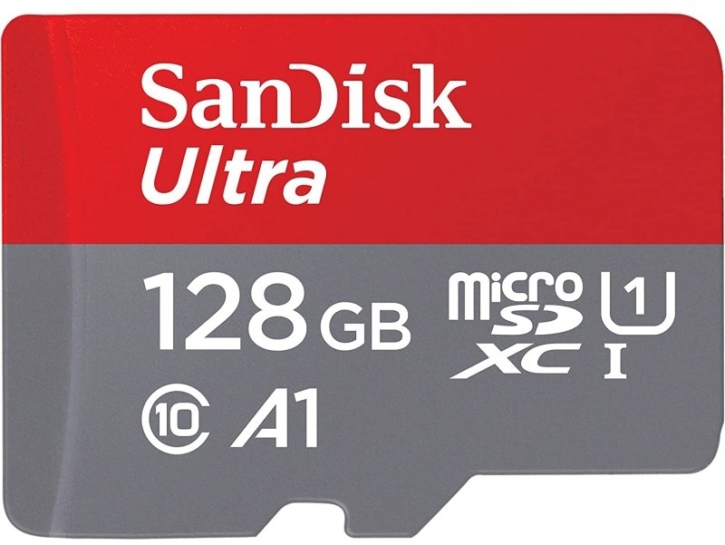 Cartão SanDisk Ultra MicroSDXC C10 A1 UHS-I 128GB