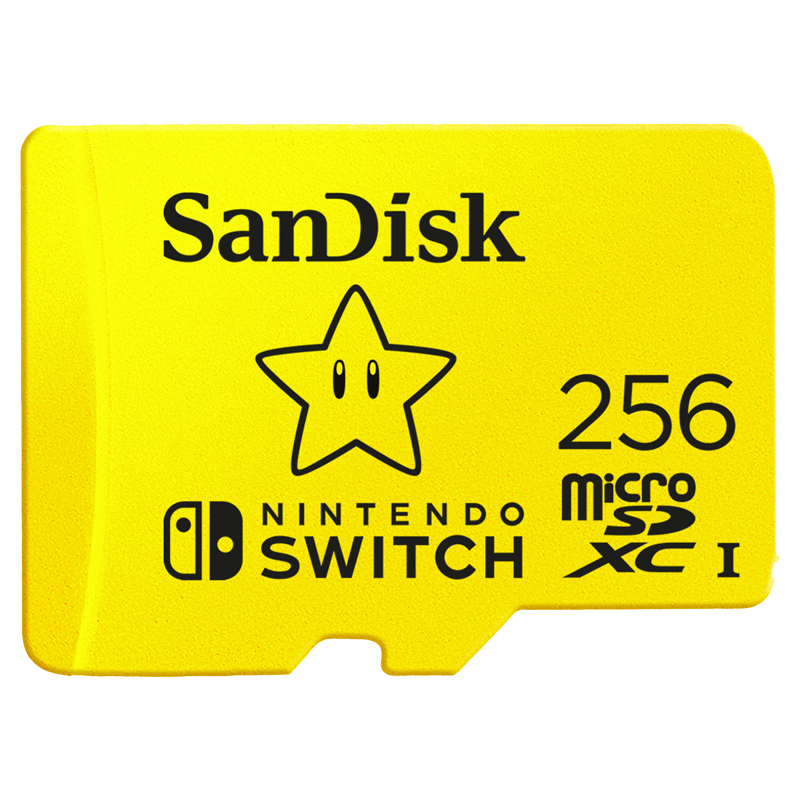 Cartão SanDisk Ultra MicroSDXC Nintendo SwitchUHS-I U3 256GB