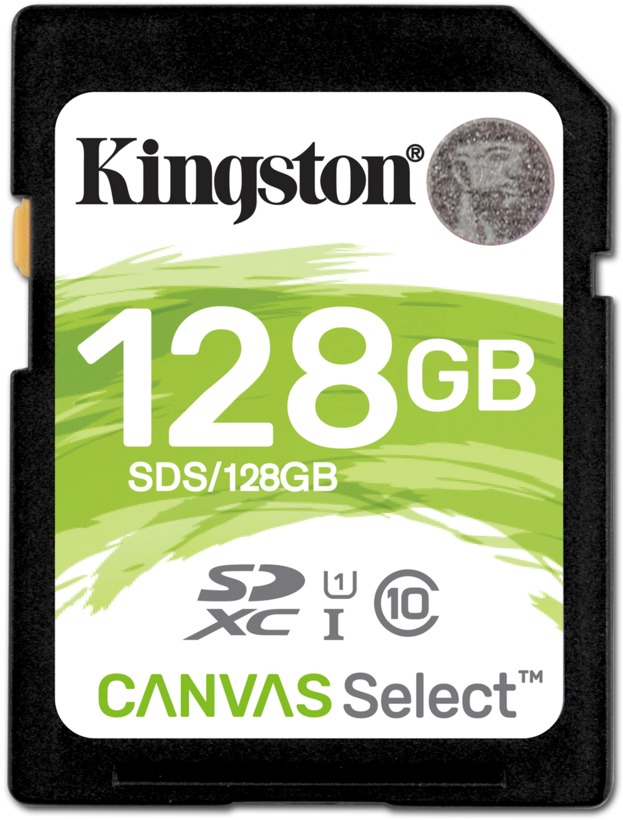 Cartão Kingston Canvas Select SDXC UHS-I 128GB