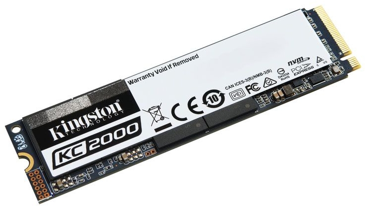 Kingston - Disco SSD Kingston KC2000 1TB M.2 NVMe 2280