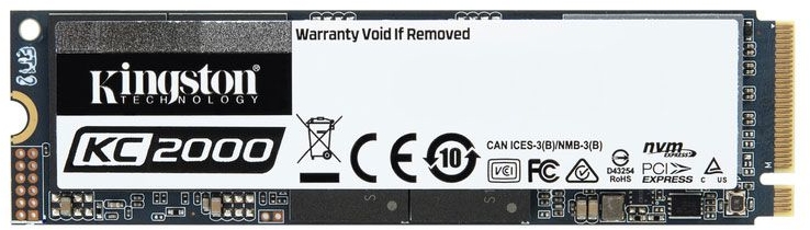 Kingston - Disco SSD Kingston KC2000 1TB M.2 NVMe 2280
