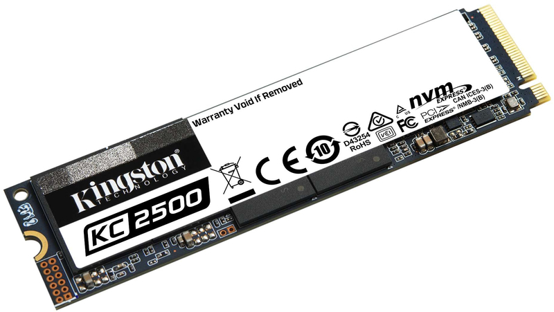 Kingston - Disco SSD Kingston KC2500 1TB M.2 NVMe 2280