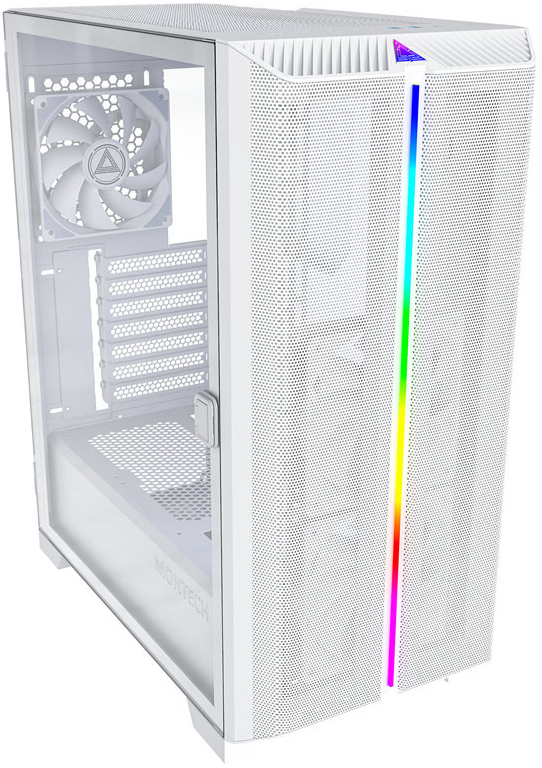 Montech - Caixa ATX Montech SKY ONE Lite Vidro Temperado Branco