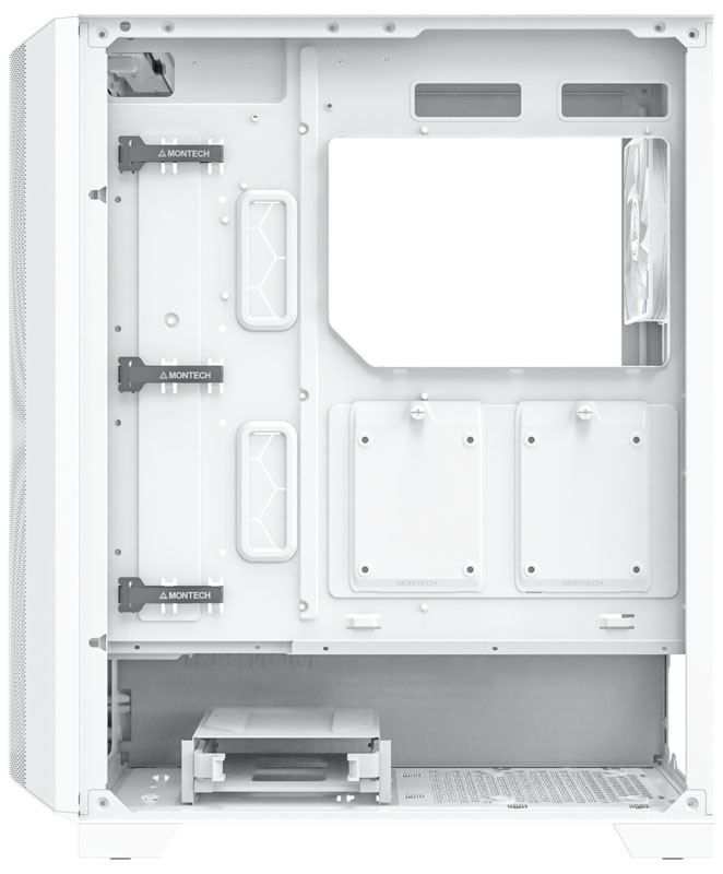 Montech - Caixa ATX Montech SKY ONE Lite Vidro Temperado Branco