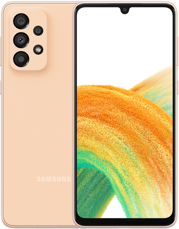 Samsung - Smartphone Samsung Galaxy A33 5G 6.4" (6 / 128GB) 90Hz Laranja