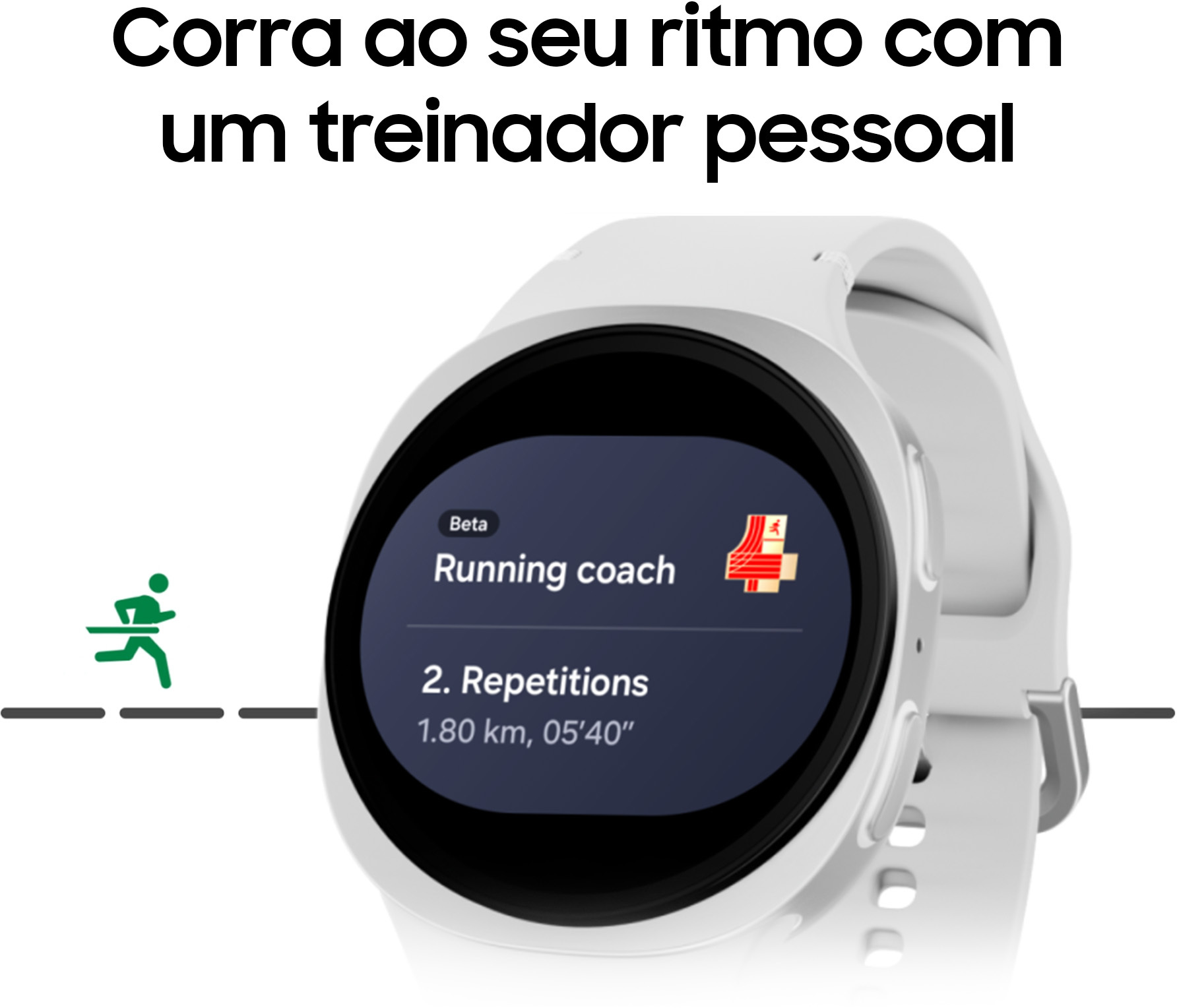 Samsung - Smartwatch Samsung Galaxy Watch 8 40mm LTE Grafite