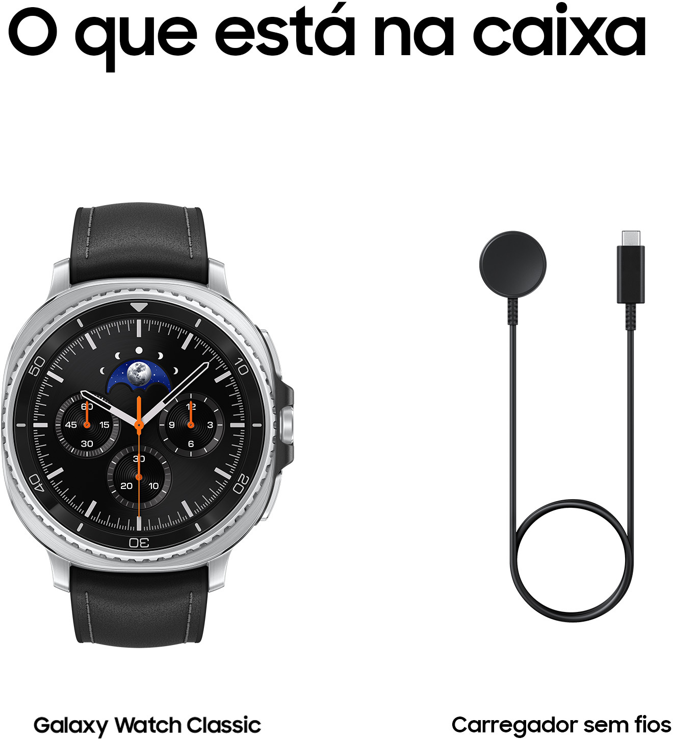 Samsung - Smartwatch Samsung Galaxy Watch 8 Classic 46mm BT Preto