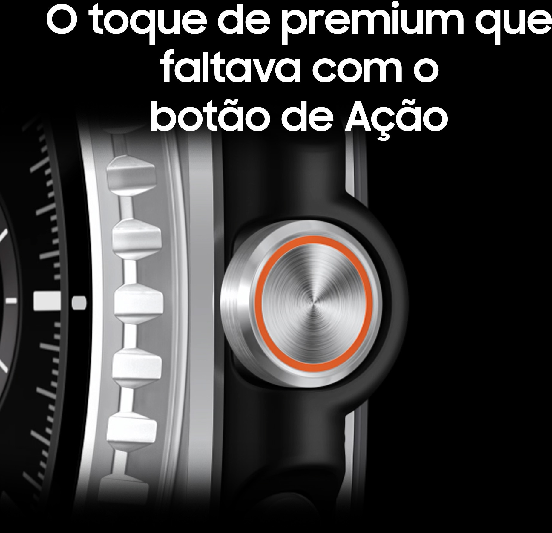 Samsung - Smartwatch Samsung Galaxy Watch 8 Classic 46mm BT Branco
