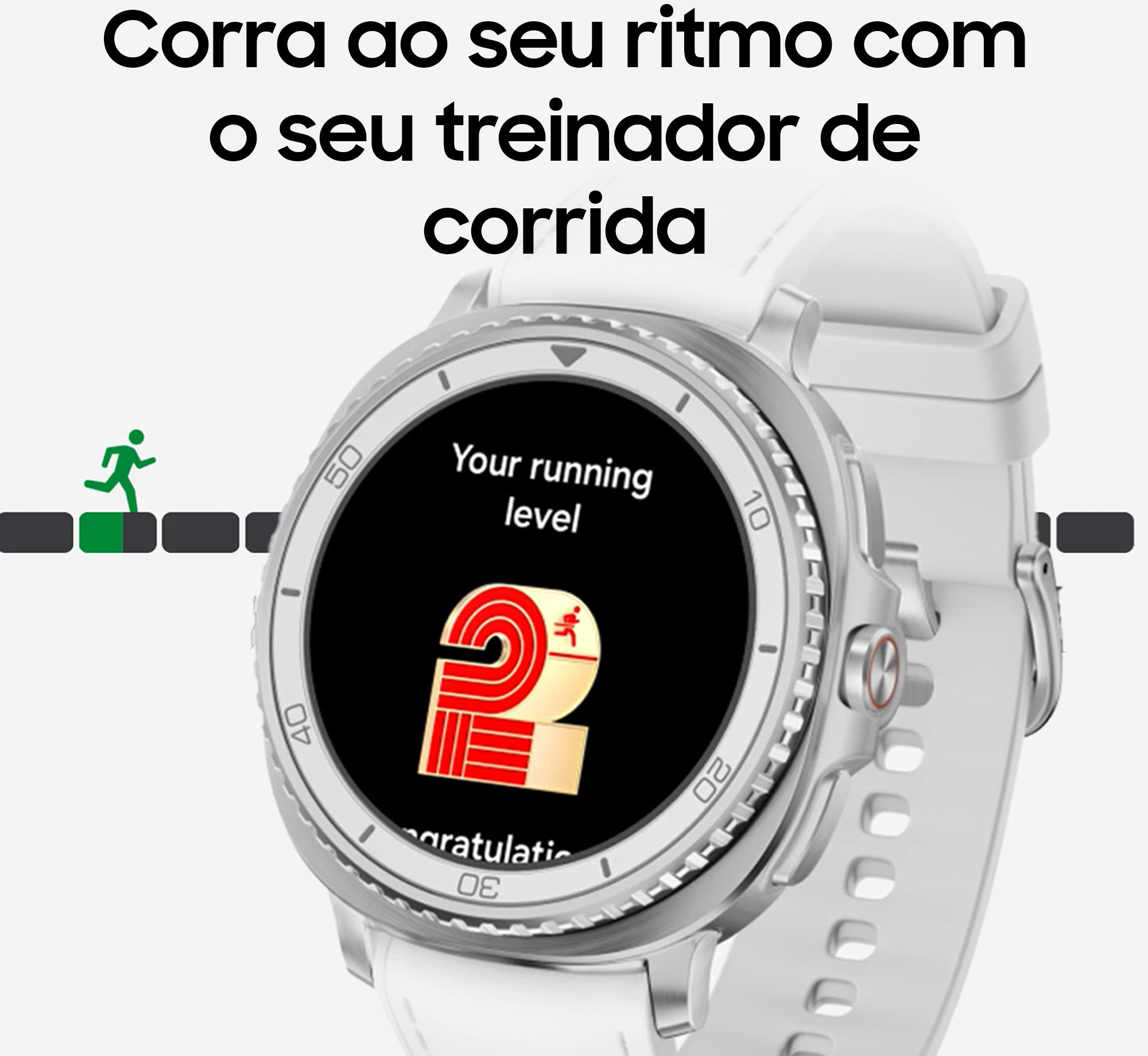 Samsung - Smartwatch Samsung Galaxy Watch 8 Classic 46mm BT Branco