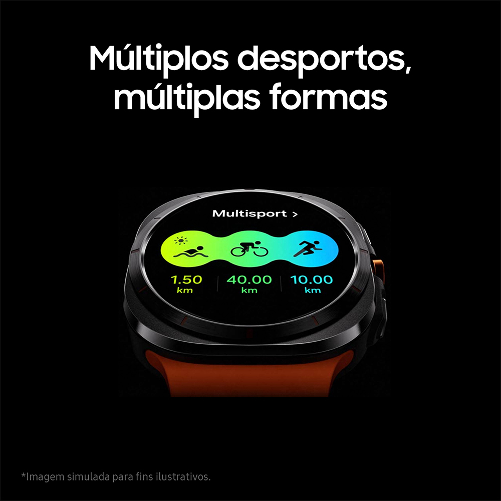 Samsung - Smartwatch Samsung Galaxy Watch Ultra 47mm LTE Cinzento Titânio