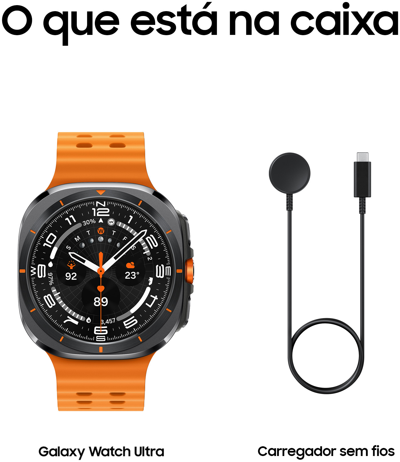 Samsung - Smartwatch Samsung Galaxy Watch Ultra 2025 47mm LTE Cinzento