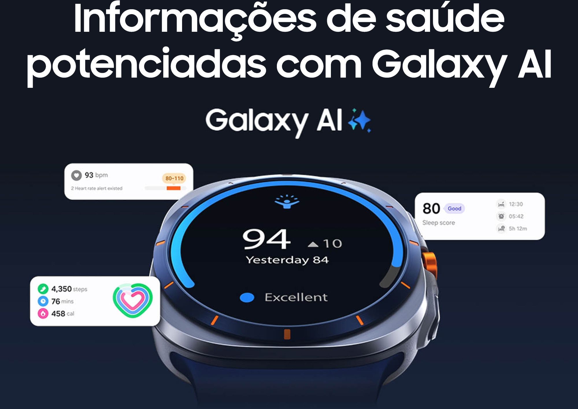 Samsung - Smartwatch Samsung Galaxy Watch Ultra 2025 47mm LTE Azul