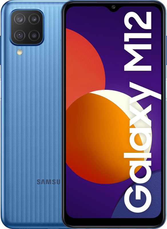 Samsung - Smartphone Samsung Galaxy M12 6.5" (4 / 128GB) 90Hz Azul