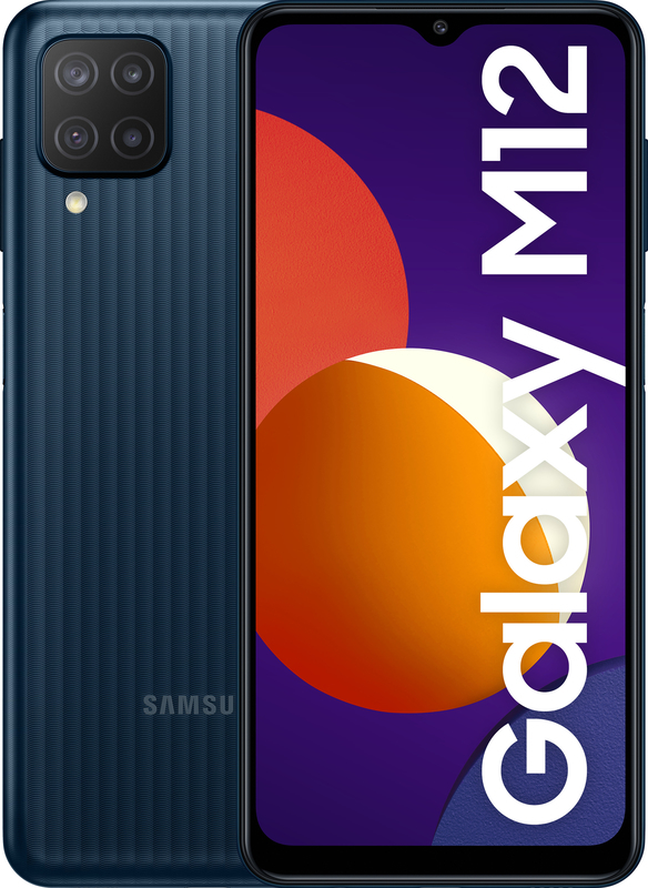Smartphone Samsung Galaxy M12 6.5" (4 / 64GB) 90Hz Preto
