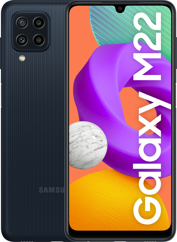 Samsung - Smartphone Samsung Galaxy M22 6.4" (4 / 128GB) 90Hz Preto