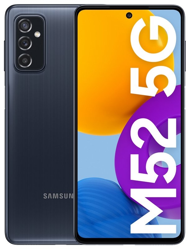 ** B Grade ** Smartphone Samsung Galaxy M52 5G 6.7" (8 / 128GB) 120Hz Preto