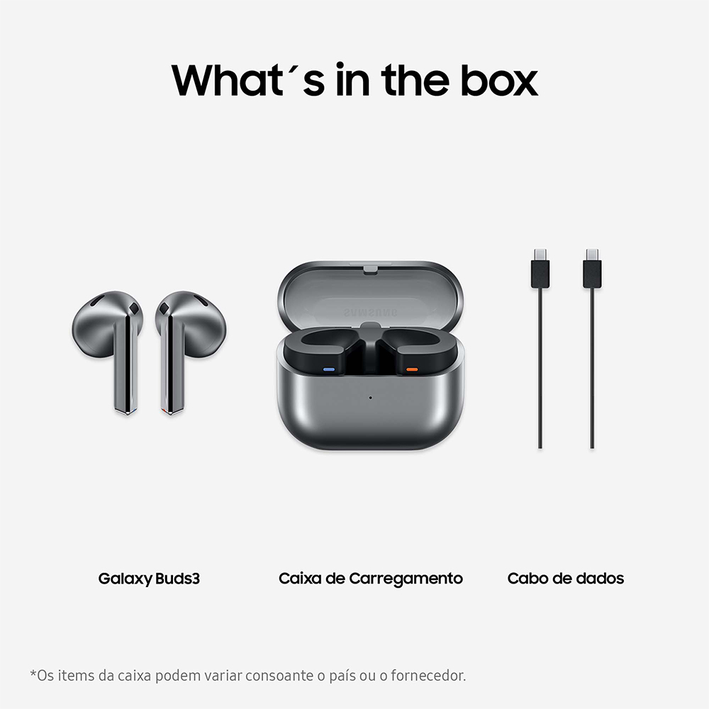 Samsung - Earbuds Samsung Galaxy Buds 3 Bluetooth Grafite