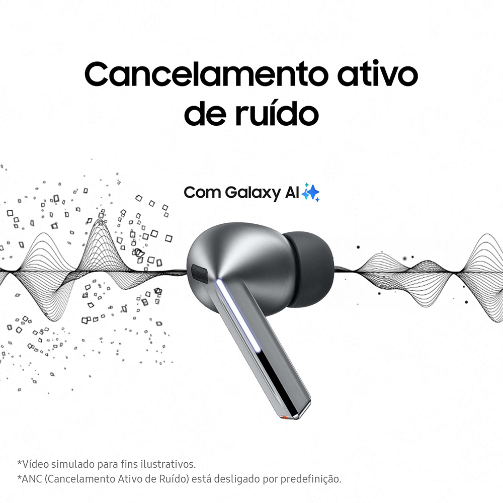 Samsung - Earbuds Samsung Galaxy Buds 3 Pro Bluetooth Grafite