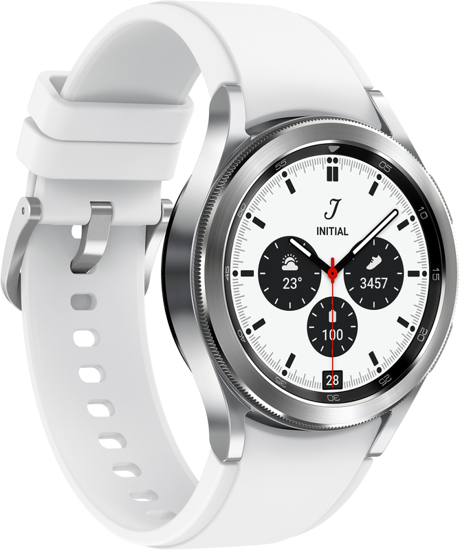 Samsung - Smartwatch Samsung Galaxy Watch 4 Classic 42mm LTE Silver