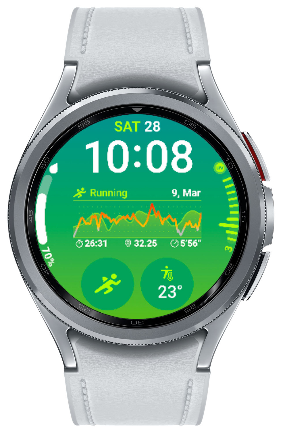 Smartwatch Samsung Galaxy Watch 6 Classic 43mm BT Silver