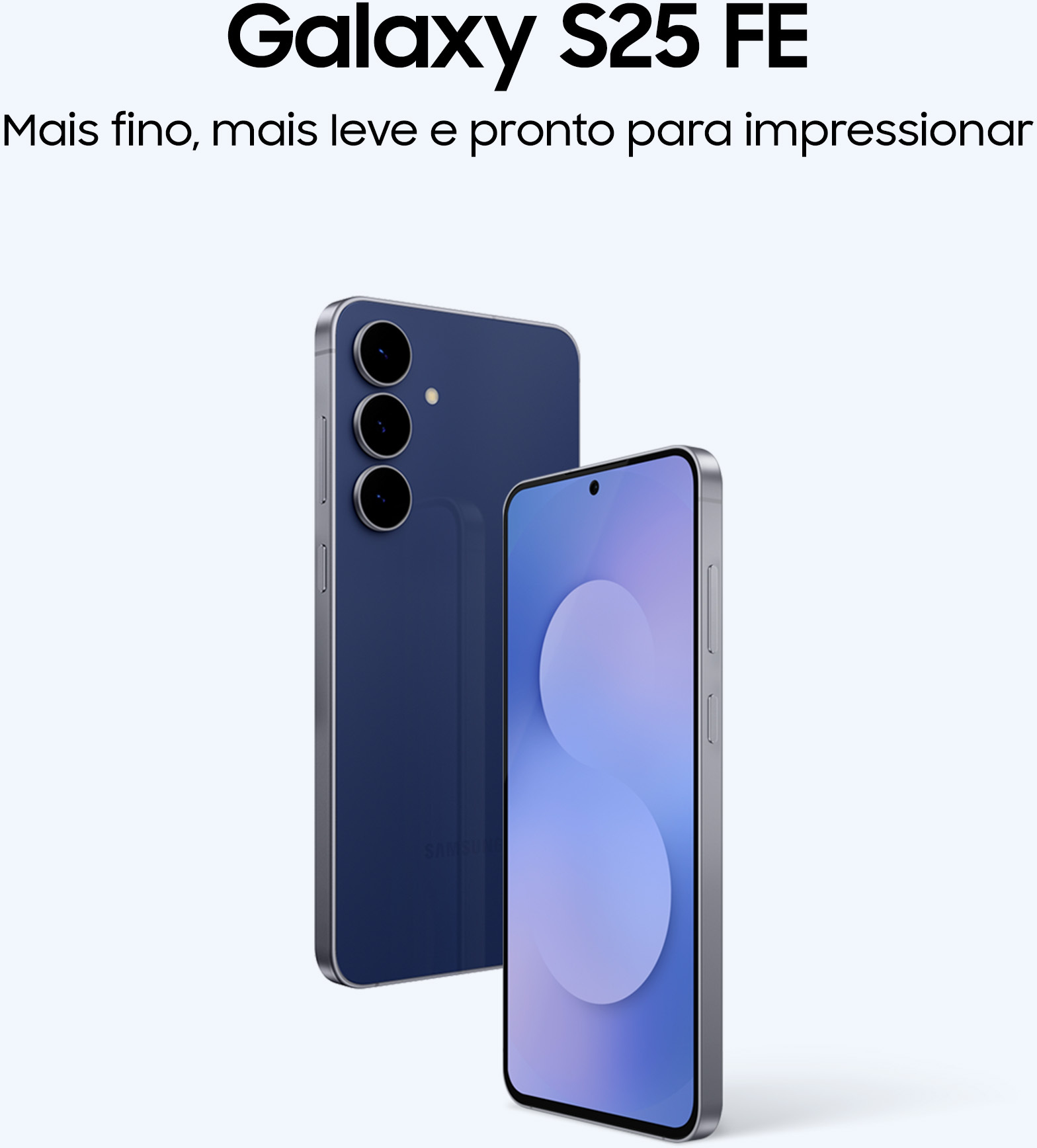 Samsung - Smartphone Samsung Galaxy S25 FE 6.7" (8 / 128GB) 120Hz Azul Marinho