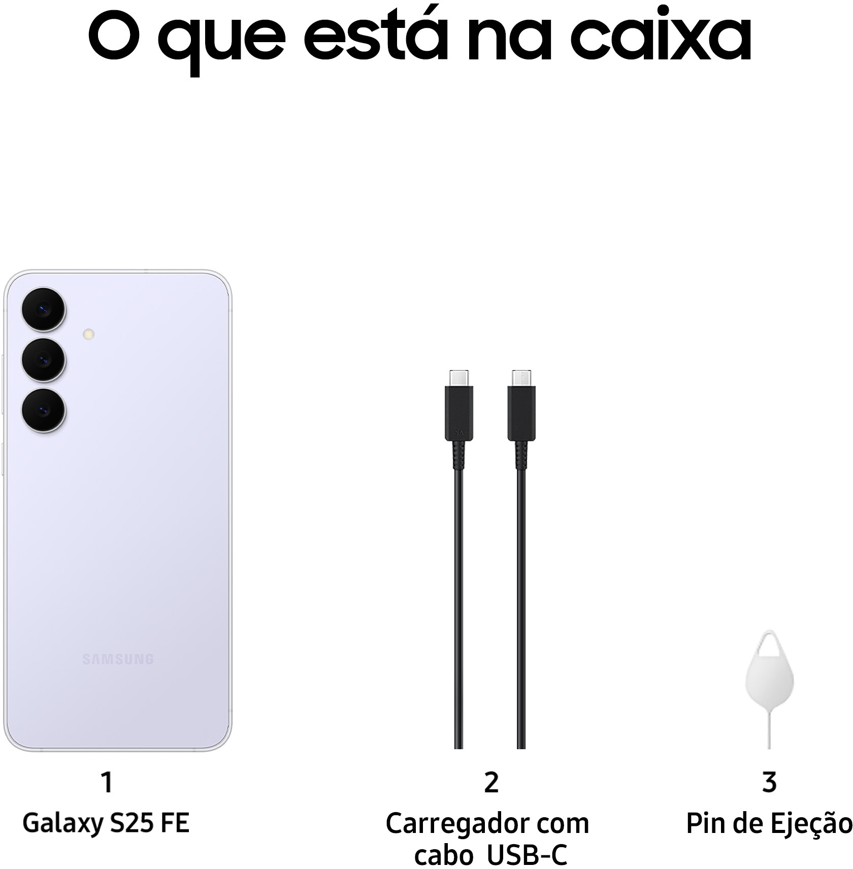 Samsung - Smartphone Samsung Galaxy S25 FE 6.7" (8 / 128GB) 120Hz Azul Gelo