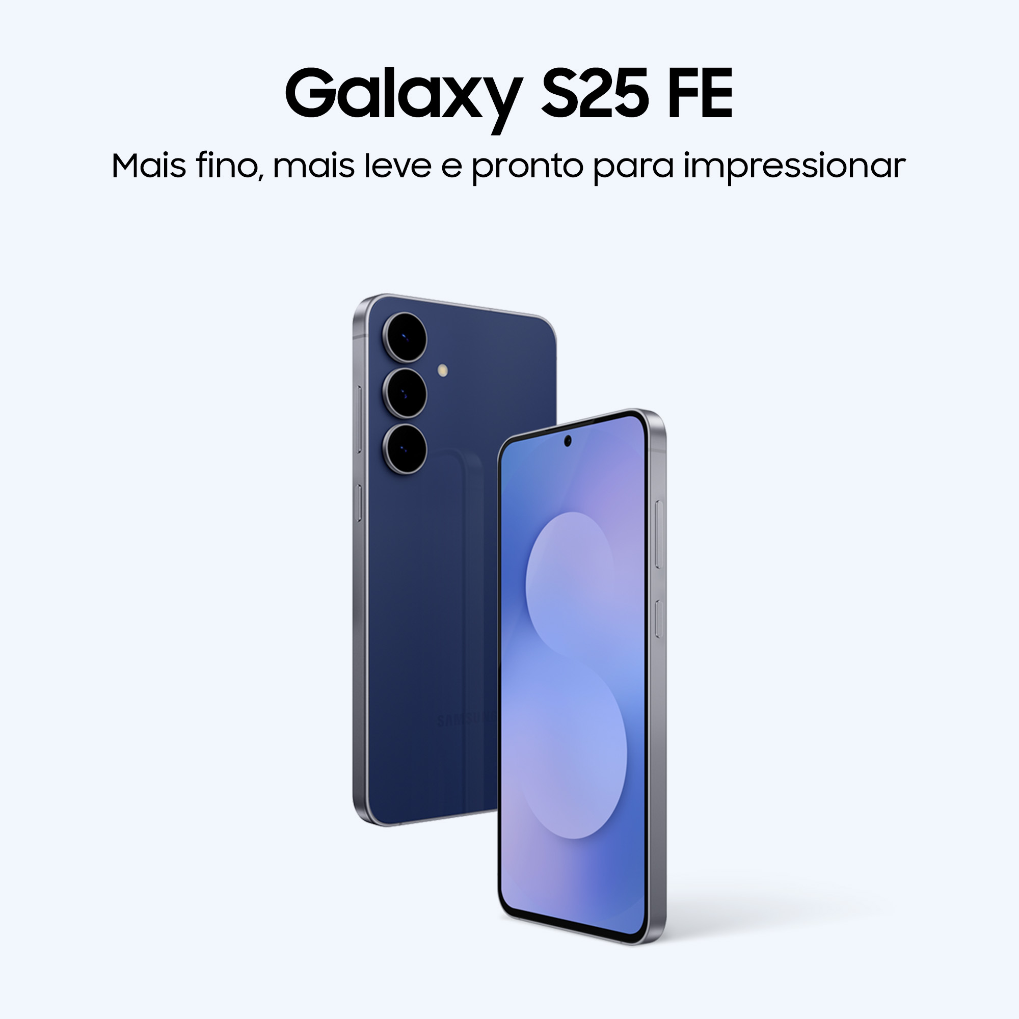 Samsung - Smartphone Samsung Galaxy S25 FE 6.7" (8 / 128GB) 120Hz Branco