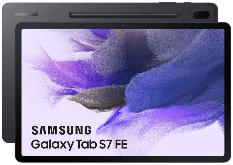 Tablet Samsung Galaxy Tab S7 FE 12.4" (4 / 64GB) WiFi Mystic Black