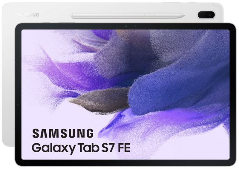 Tablet Samsung Galaxy Tab S7 FE 12.4" (4 / 64GB) WiFi Mystic Silver