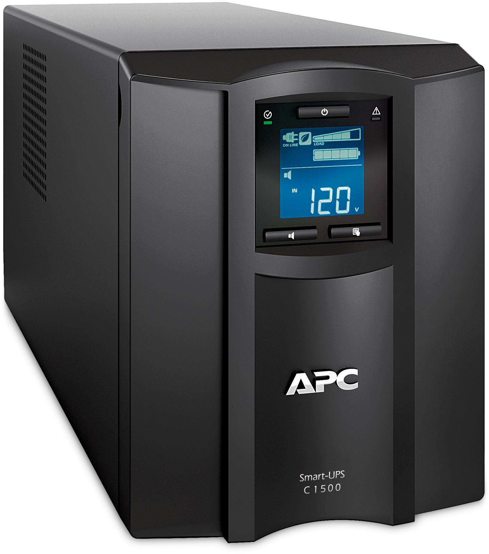 APC - UPS APC Smart-UPS C 1500VA LCD