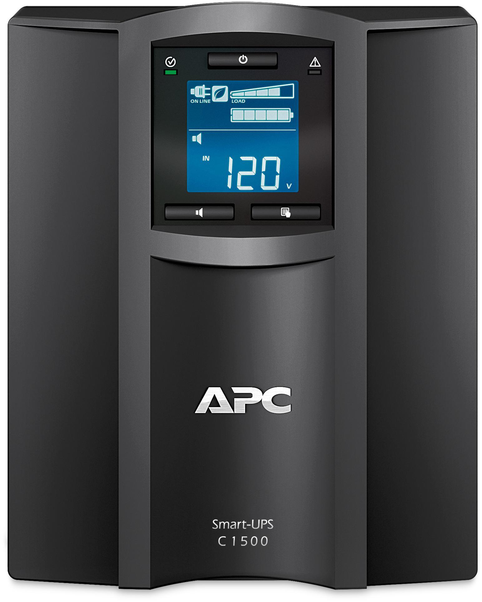 APC - UPS APC Smart-UPS C 1500VA LCD