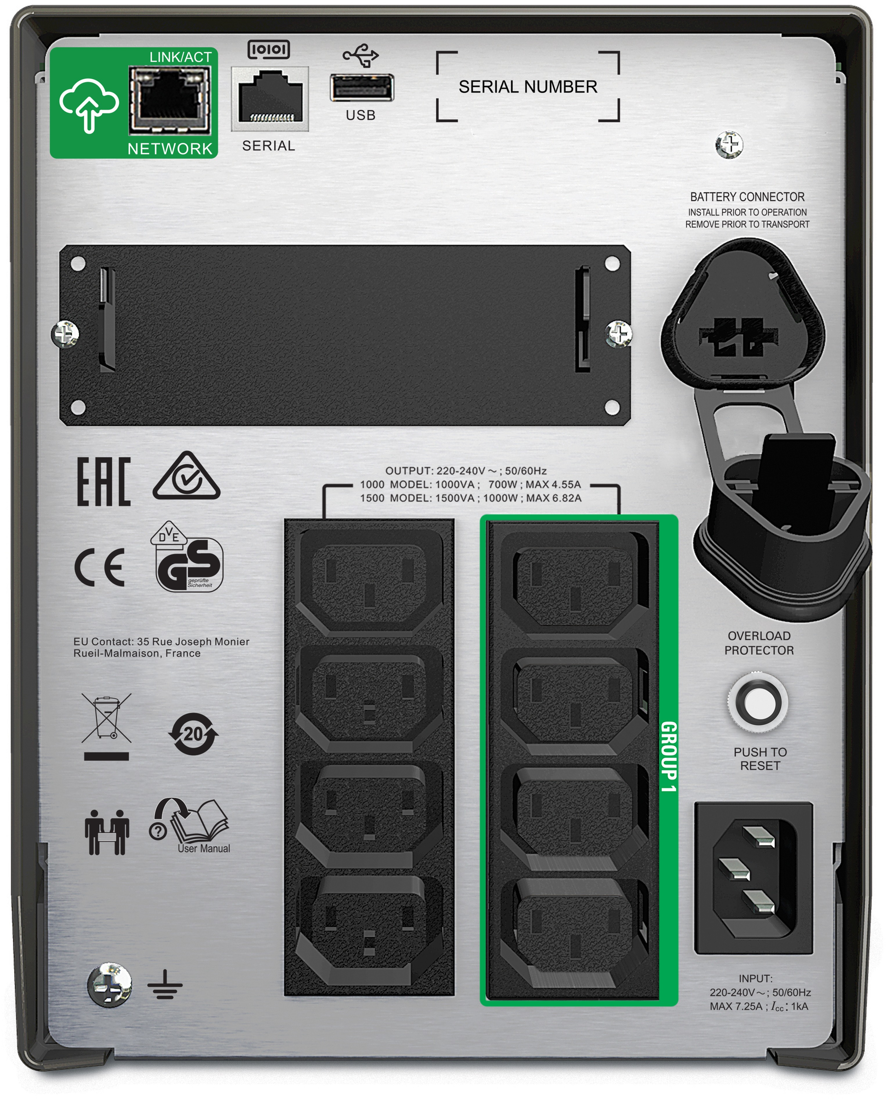 APC - UPS APC Smart-UPS 1000VA LCD 230V com SmartConnect
