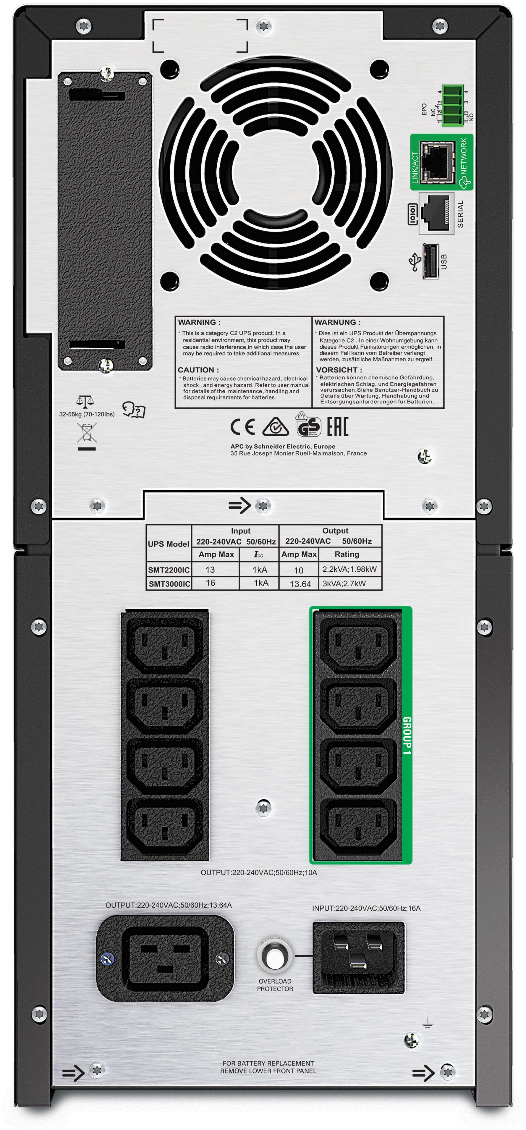 APC - UPS APC Smart-UPS 2200VA LCD 230V com SmartConnect