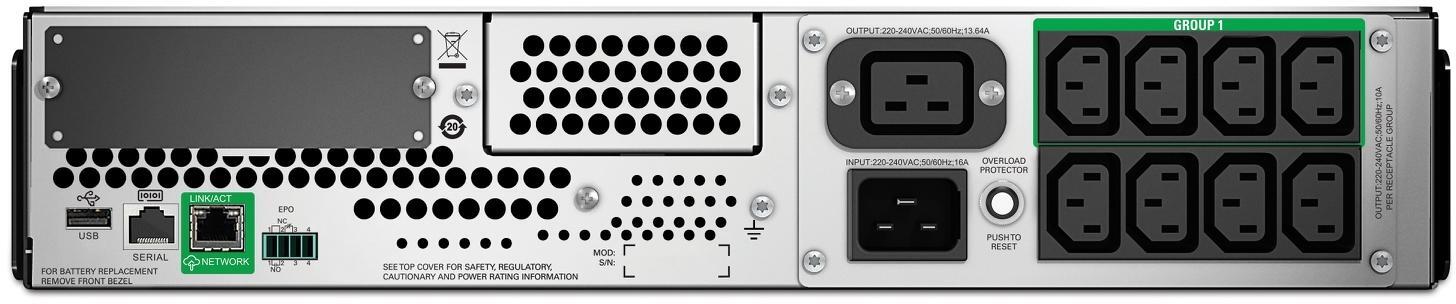 APC - UPS APC Smart-UPS 3000VA LCD RM 2U 230V com SmartConnect