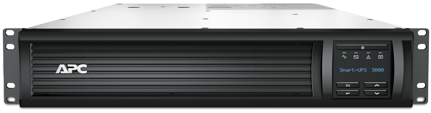 APC - UPS APC Smart-UPS 3000VA LCD RM 2U 230V com Cartão de Rede