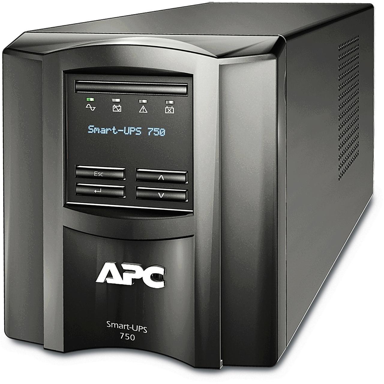 APC - UPS APC Smart-UPS 750VA/500W LCD SmartConnect