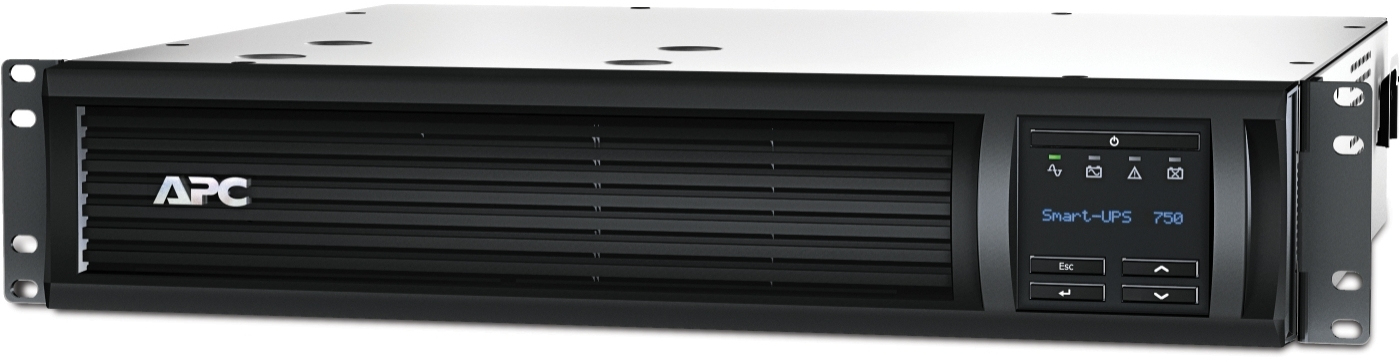 APC - UPS APC Smart-UPS 750VA LCD RM 2U 230V com SmartConnect