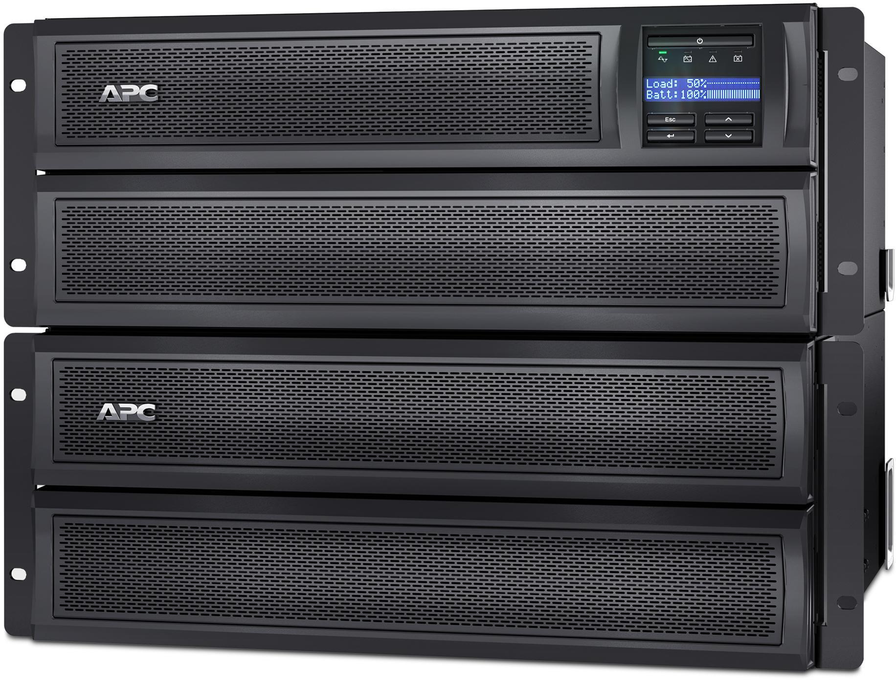  - UPS APC Smart-UPS X 3000VA Rack/Torre LCD 200-240V com Onda de Saída Sinusoidal