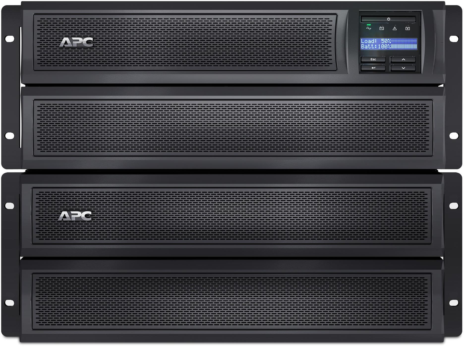 - UPS APC Smart-UPS X 3000VA Rack/Torre LCD 200-240V com Onda de Saída Sinusoidal
