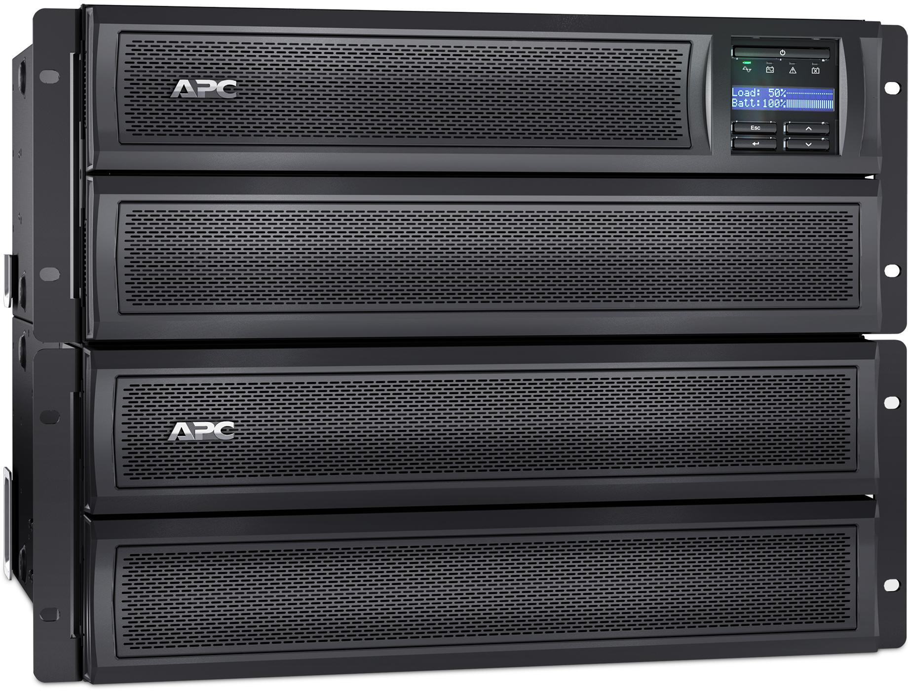  - UPS APC Smart-UPS X 3000VA Rack/Torre LCD 200-240V com Onda de Saída Sinusoidal