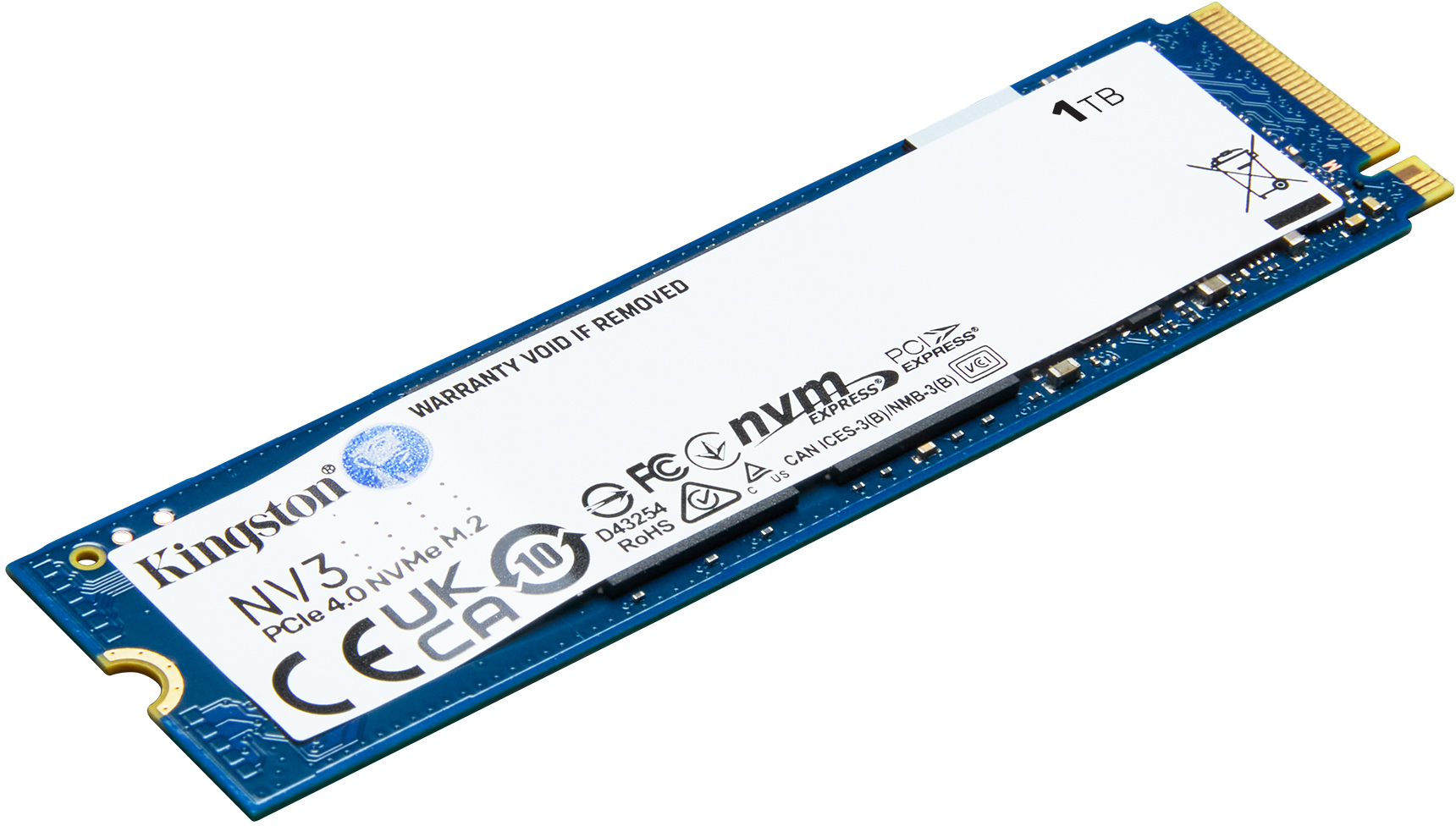 SSD Kingston NV3 1TB Gen4 M.2 NVMe 2280 (6000/4000MB/s)