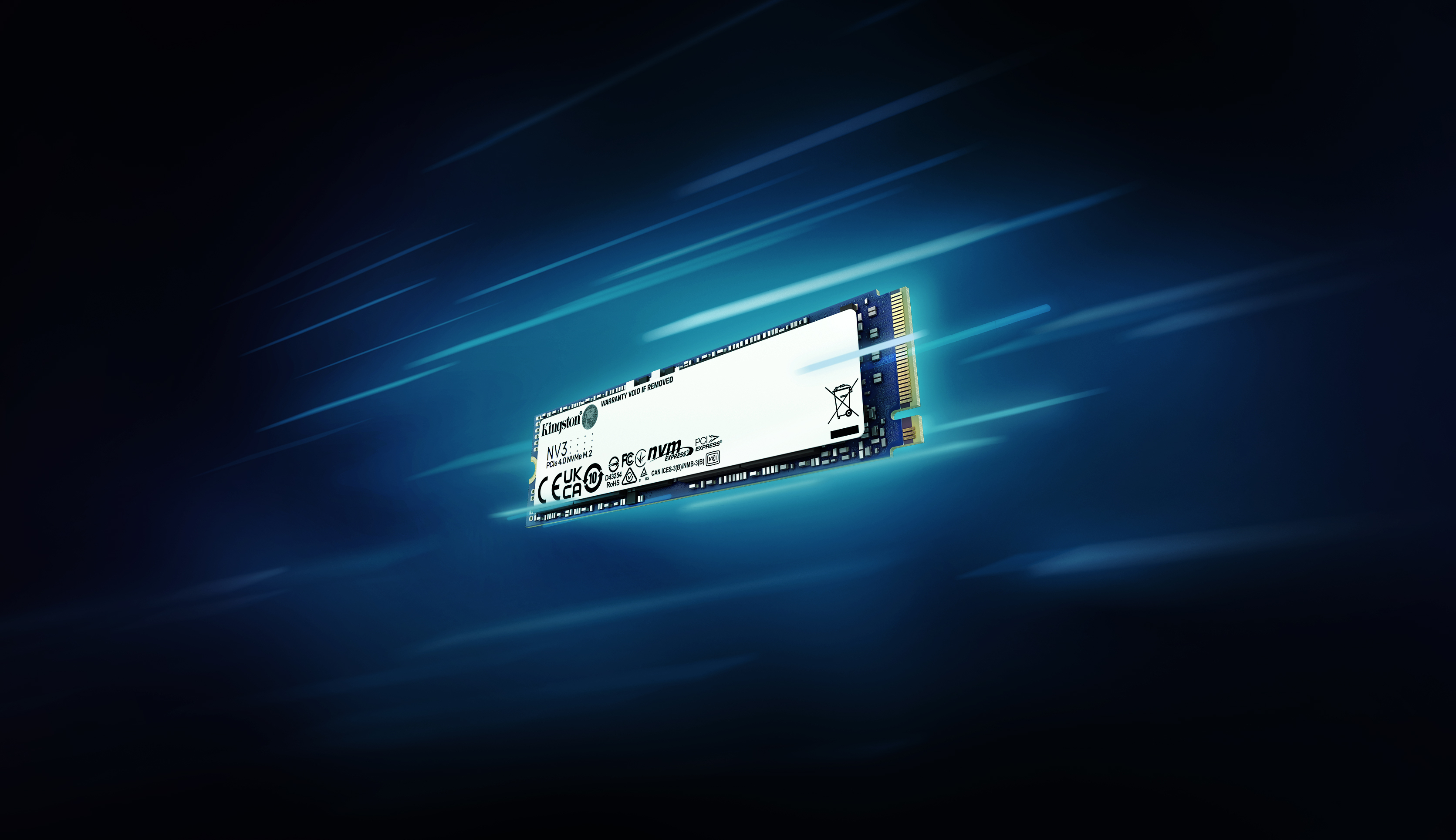 Kingston - SSD Kingston NV3 1TB Gen4 M.2 NVMe 2280 (6000/4000MB/s)