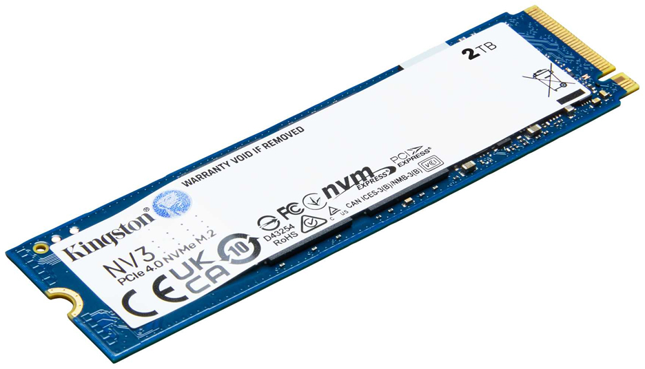 Kingston - SSD Kingston NV3 2TB Gen4 M.2 NVMe 2280 (6000/5000MB/s)