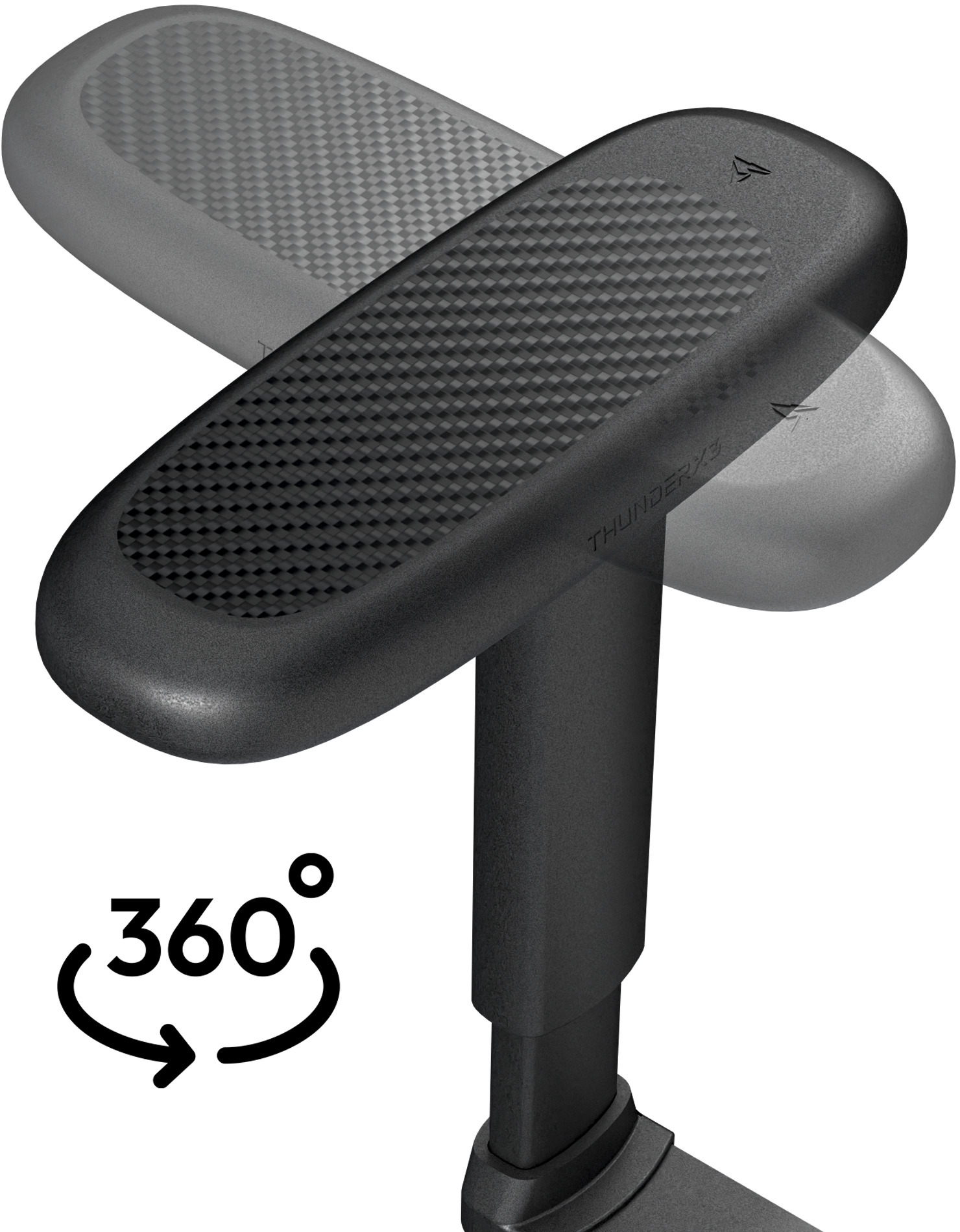 ThunderX3 - Cadeira Gaming Ergonomica ThunderX3 SOLO 360 - Loft Light Grey