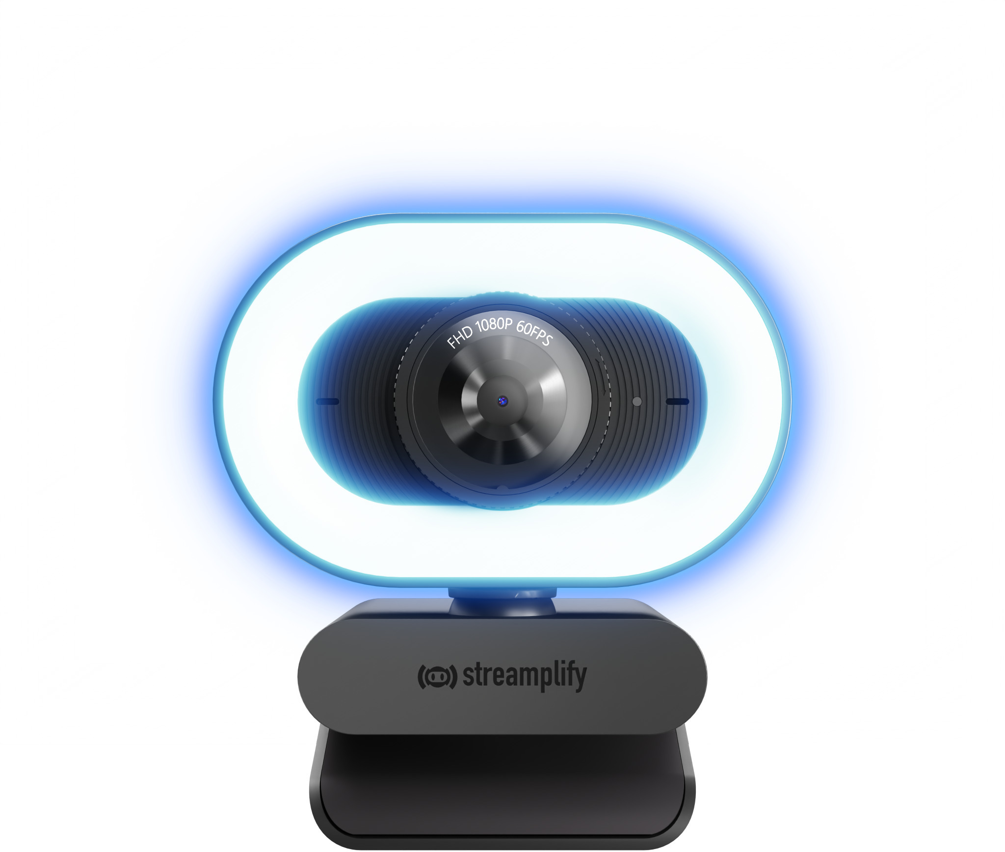 Picture of Picture of Webcam Streamplify CAM Plus FullHD 60fps with Ring Light - Preto