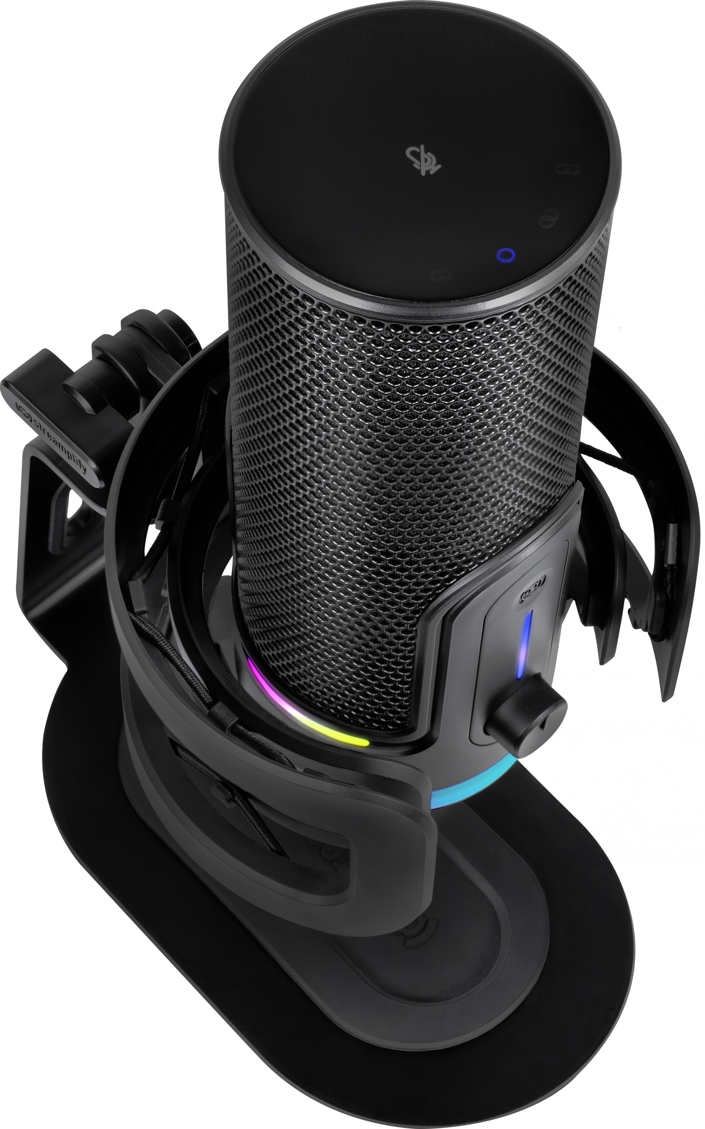 Streamplify - Microfone Streamplify MIC PRO 192 RGB-ST - Preto