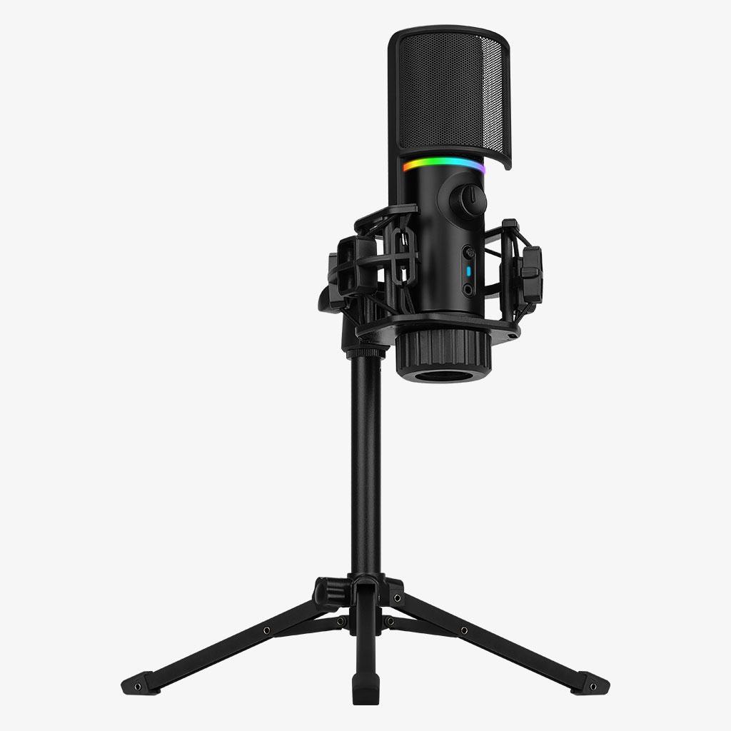 Streamplify - ** B Grade ** Microfone Streamplify MIC RGB Tripod - Preto